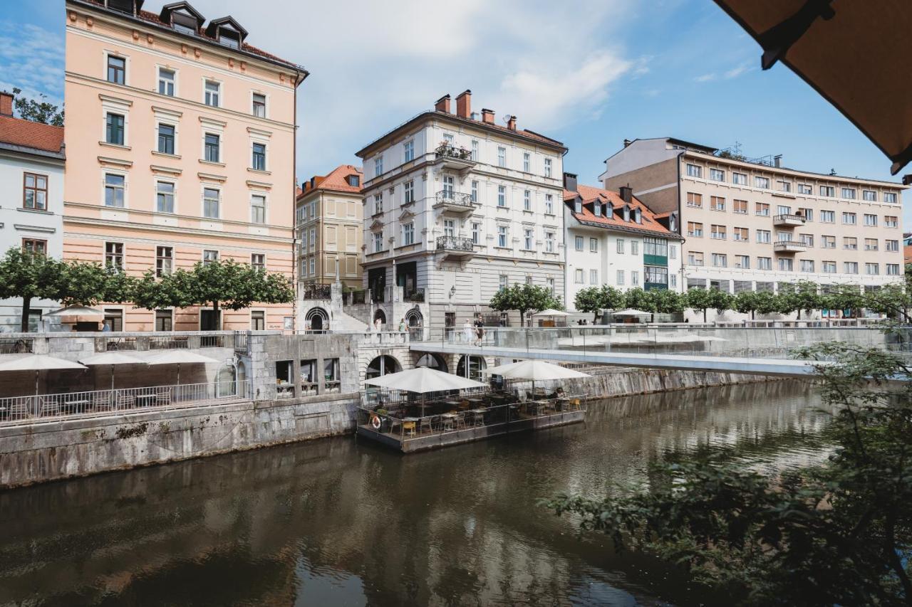 Romantic Jump Studio Overlooking River, Free Parking Liubliana Exterior foto