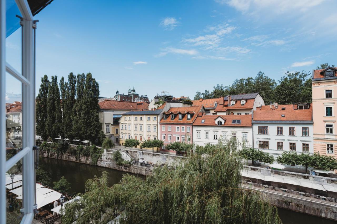 Romantic Jump Studio Overlooking River, Free Parking Liubliana Exterior foto
